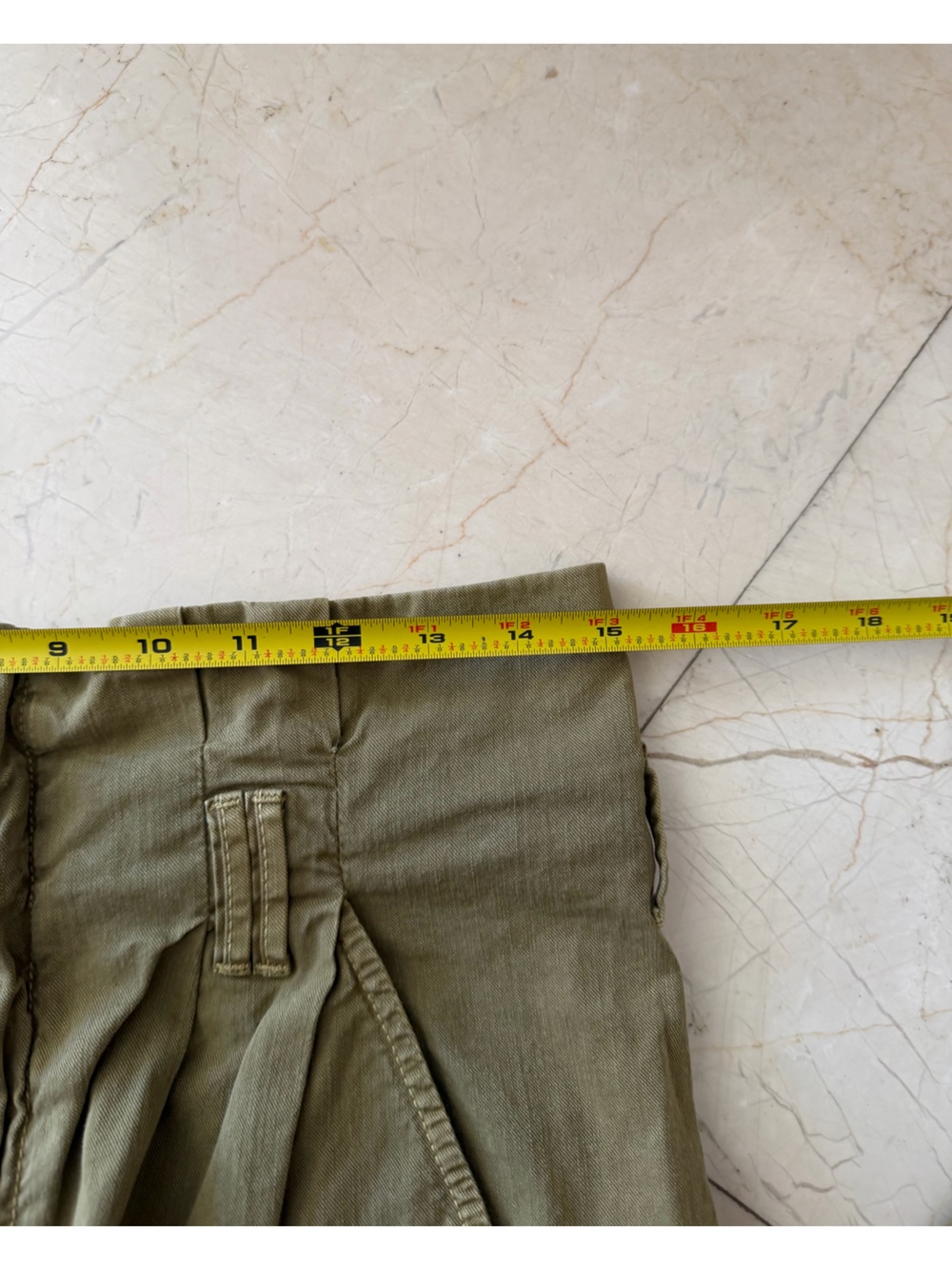 Women’s Olive Green Cargo Pants - MOTHER - Picture 5 of 8